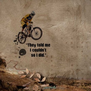 I can...