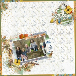 Family 2017 Album Cover Page.