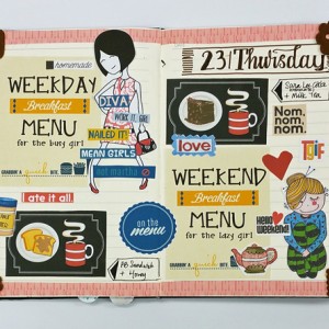 My Weekday & Weekend Breakfast