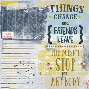 Things change