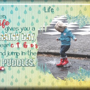 Monthly Muse November 2017 - Week 4: ATC-2017-174-Life