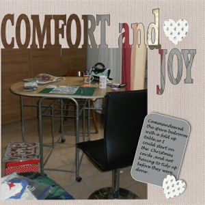 Comfort And Joy ,style ch.