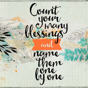 Blessings frame
