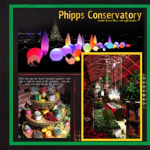 December Journaling Challenge - Winter Flower Show & Light Garden_right