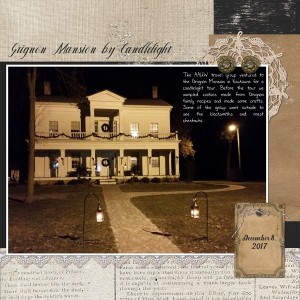 Grignon Mansion By Candlelight