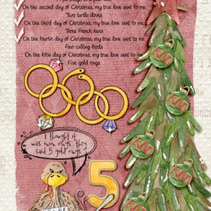 Gold Ring Soup {AJ 12 DAYS - 5}