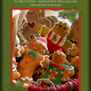 Monthly Muse December 2017 - Week 2: ATC-2017-191-Gingerbread-and-Pine
