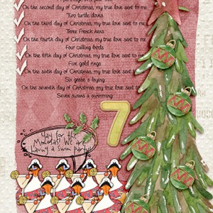 Swans swimming party [Twisted AJ 12DAYS - 7]