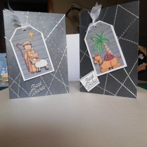 Nativity tag cards