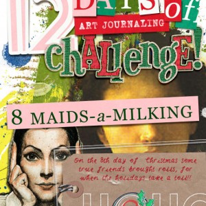 12 Days of Art Journaling - DAY EIGHT