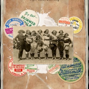 EIGHT MAIDS A MILKING