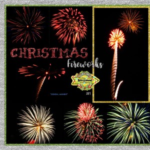 Kennywood Holiday Lights Fireworks, 2017_left