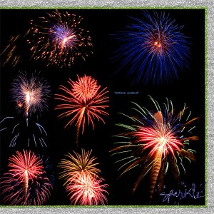 Kennywood Holiday Lights Fireworks, 2017_right
