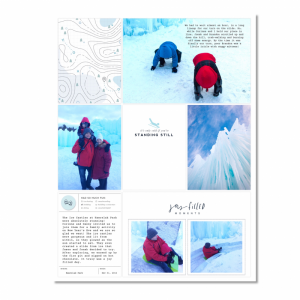 Ice Castles | RS - Dec Journaling Challenge