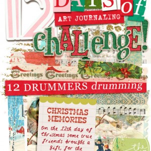 12 Days of Art Journaling - DAY TWELVE