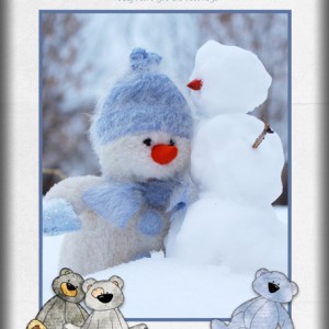 Monthly Muse December 2017 - Week 3: ATC-2017-193-Fuzzy-Teddy-Bears