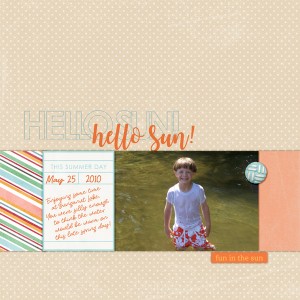 Hello Sun! (left)