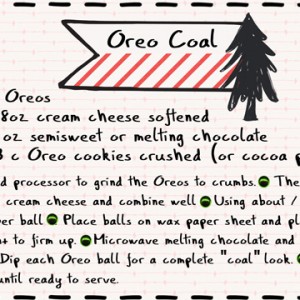 YUMMY!! Oreo coal