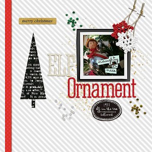 Elf Ornament