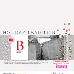 Holiday Tradition