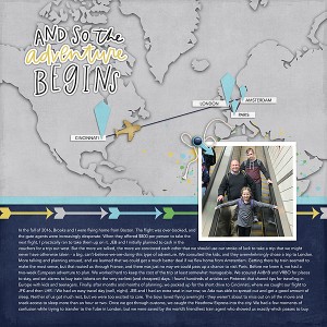Let the Adventure Begin - Scraplift Challenge