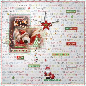 December Template Challenge-Mommyish Template-Star Claus