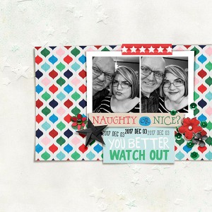 Naughty or Nice - January 1: Blind Scrap (Random Challenge)
