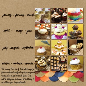 Cupcake Of The Month