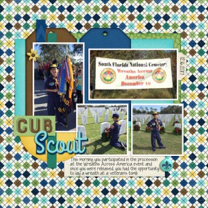 Scrapping with Liz - Monthly Blog Challenge for January 2018