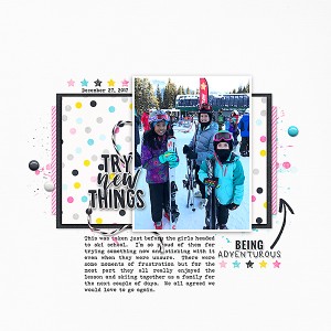 try new things
