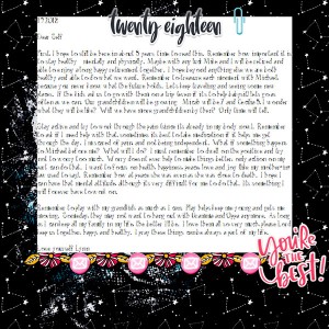 January 9: Advice to your Future Self (Journaling challenge)