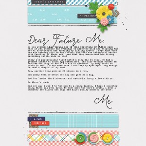 MOC Day 9 - Dear Future Me