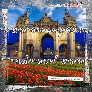 Europe Album Title Page (MOC #5)