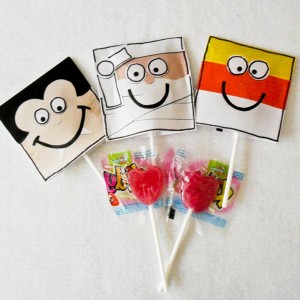 halloween lollipops