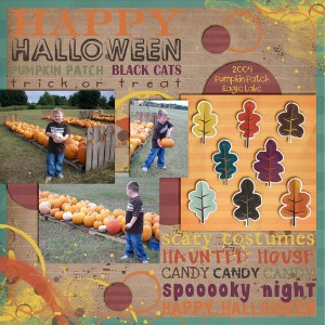 Pumpkin picking