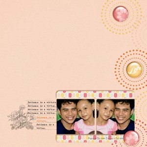 Patience (Right Page)