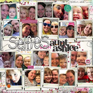 Selfies with Aunt Ashlee