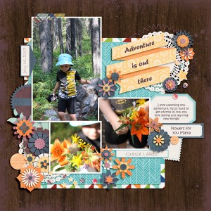 Picking Flowers At Grassie