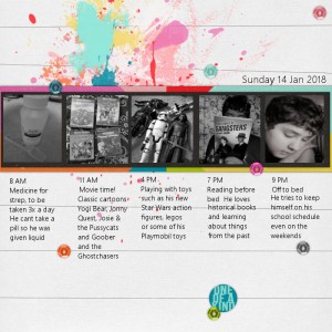 JANUARY 14: Document Your Day (Random)