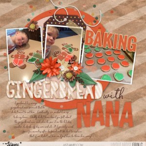 MOC day 15 FILLED- Baking Gingerbread with Nana