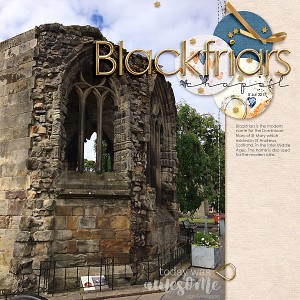 Blackfriars Chapel - Scotland  (MOC6 Day 18 recipe random)