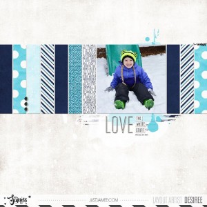 Sliding in the Snow- February 2015