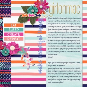 Girlonmac