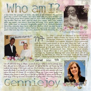 GennieJoy MOC 6 #17 Username Challenge