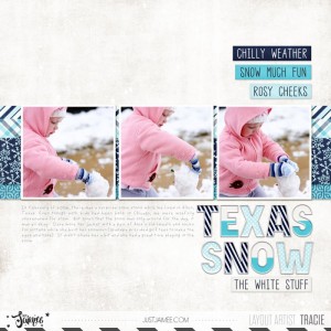 MOC Day 12 - Texas Snow