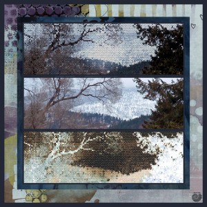 EVEN IN WINTER [MOC January 22: Geometrical Mosaics (Technique)]