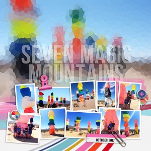 seven magic mountains - MOC day 22