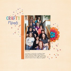 Crafty Friends MOC6 Day 23 Scraplift