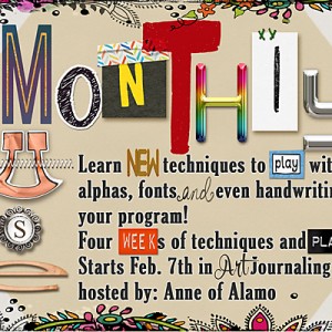 New MOnthly Muse-Playing with Words and MORE