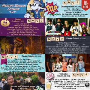 Orlando Trip Itinerary Page 1
